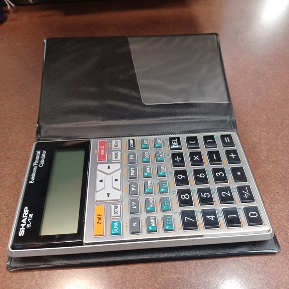 Sharp EL-738 Business/Financial  Calculator - Picture 8 of 13